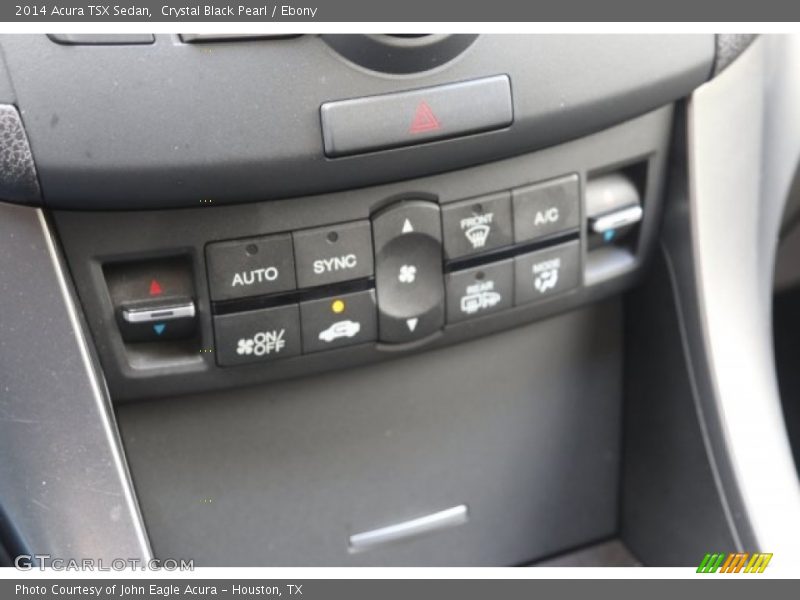 Crystal Black Pearl / Ebony 2014 Acura TSX Sedan