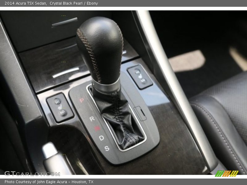 Crystal Black Pearl / Ebony 2014 Acura TSX Sedan