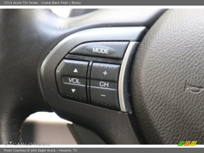 Crystal Black Pearl / Ebony 2014 Acura TSX Sedan
