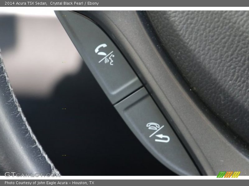 Crystal Black Pearl / Ebony 2014 Acura TSX Sedan