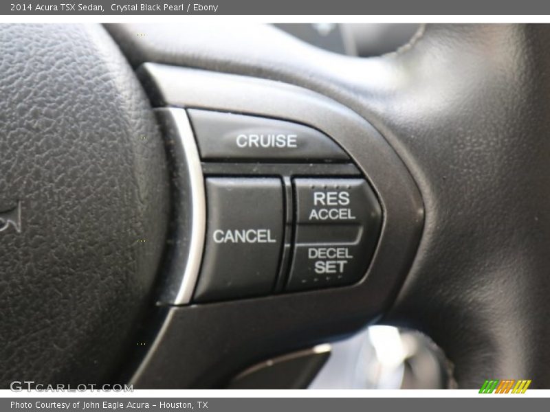 Crystal Black Pearl / Ebony 2014 Acura TSX Sedan
