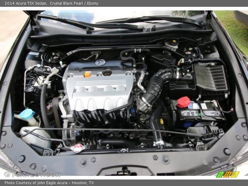 Crystal Black Pearl / Ebony 2014 Acura TSX Sedan