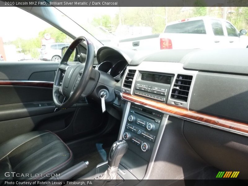 Brilliant Silver Metallic / Dark Charcoal 2010 Lincoln MKZ FWD