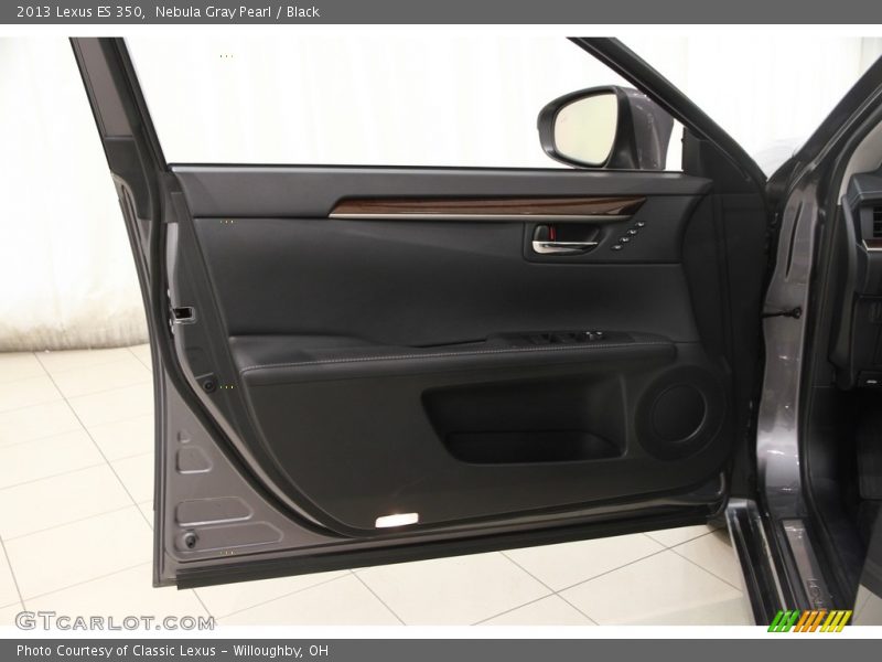 Nebula Gray Pearl / Black 2013 Lexus ES 350
