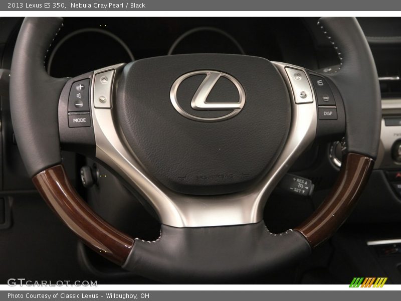 Nebula Gray Pearl / Black 2013 Lexus ES 350
