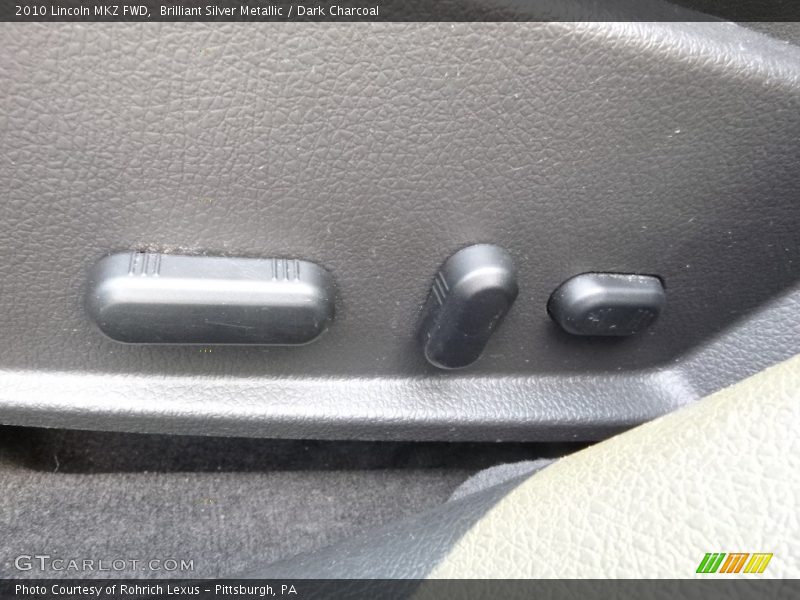 Brilliant Silver Metallic / Dark Charcoal 2010 Lincoln MKZ FWD