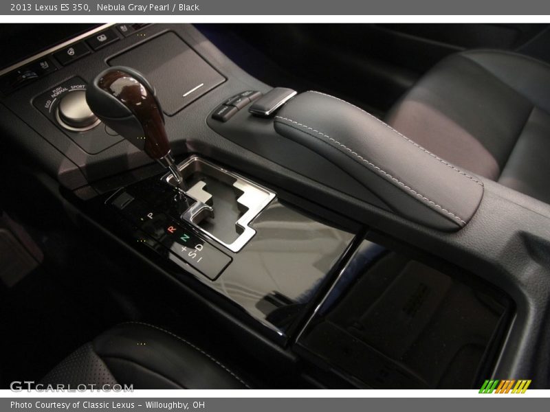 Nebula Gray Pearl / Black 2013 Lexus ES 350