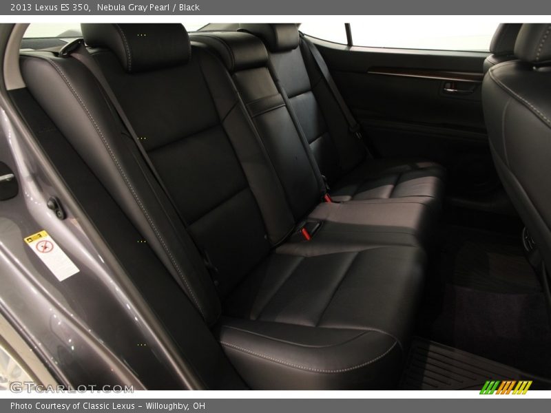 Nebula Gray Pearl / Black 2013 Lexus ES 350