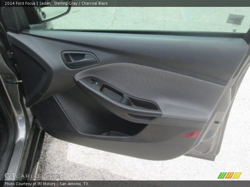 Sterling Gray / Charcoal Black 2014 Ford Focus S Sedan