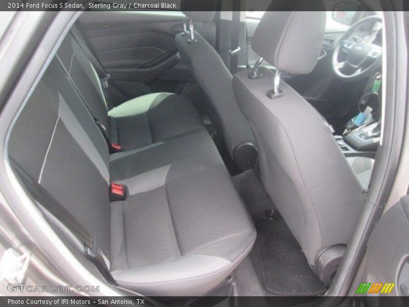 Sterling Gray / Charcoal Black 2014 Ford Focus S Sedan