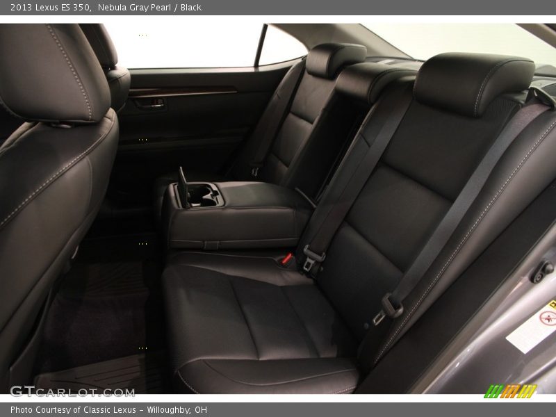 Nebula Gray Pearl / Black 2013 Lexus ES 350