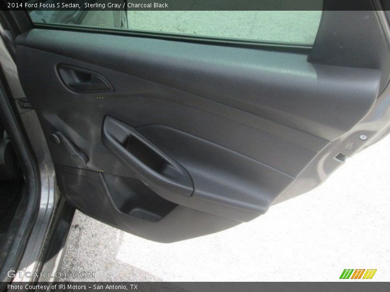 Sterling Gray / Charcoal Black 2014 Ford Focus S Sedan