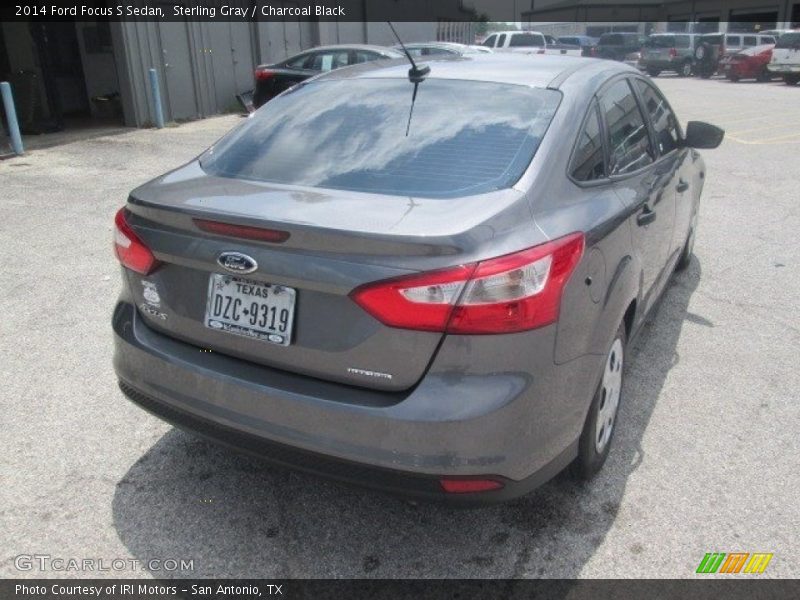 Sterling Gray / Charcoal Black 2014 Ford Focus S Sedan