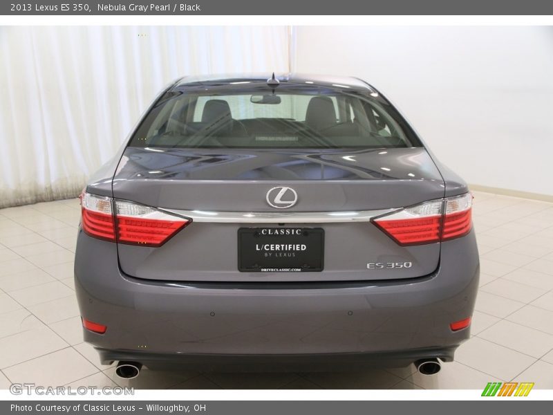 Nebula Gray Pearl / Black 2013 Lexus ES 350