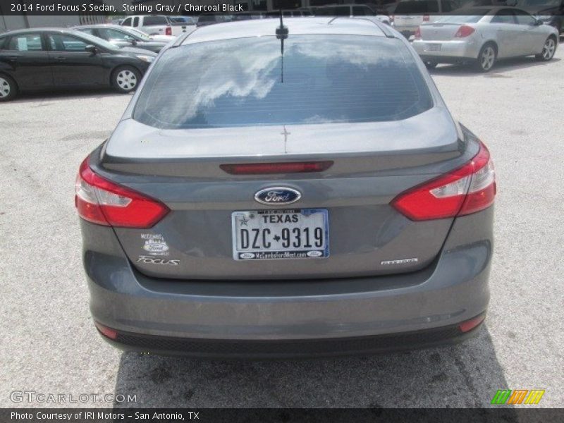 Sterling Gray / Charcoal Black 2014 Ford Focus S Sedan