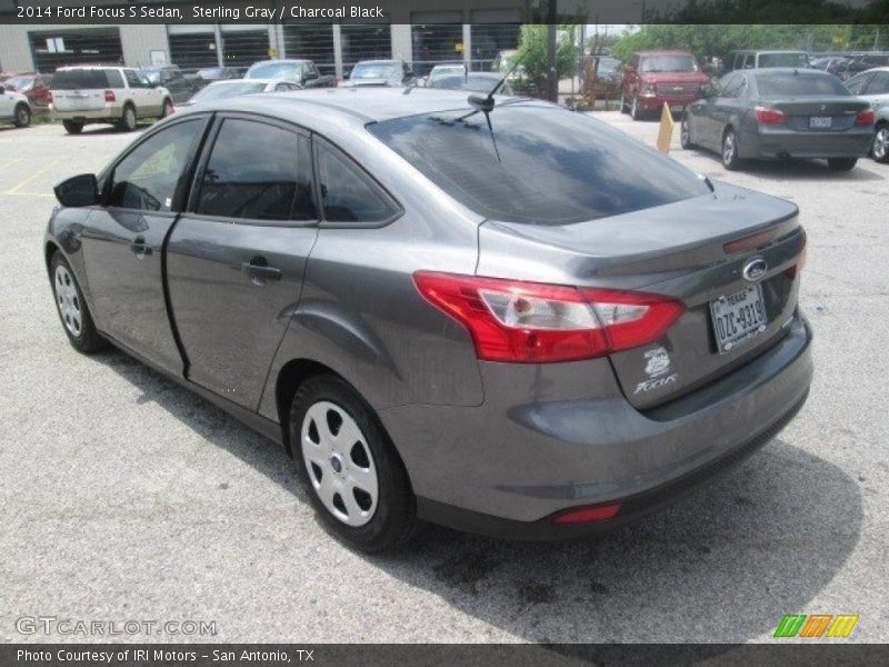 Sterling Gray / Charcoal Black 2014 Ford Focus S Sedan