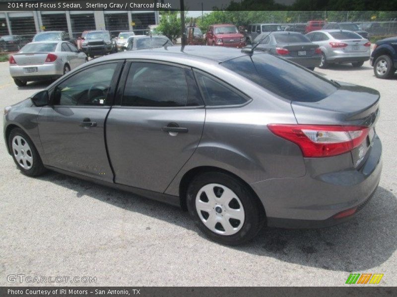 Sterling Gray / Charcoal Black 2014 Ford Focus S Sedan