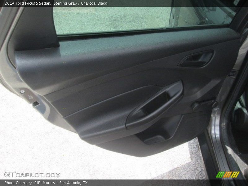 Sterling Gray / Charcoal Black 2014 Ford Focus S Sedan