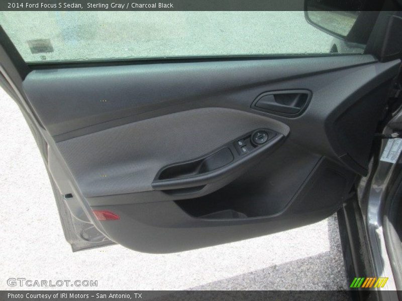 Sterling Gray / Charcoal Black 2014 Ford Focus S Sedan