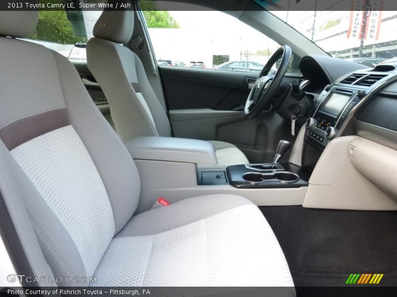 Super White / Ash 2013 Toyota Camry LE