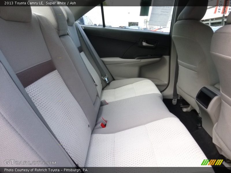 Super White / Ash 2013 Toyota Camry LE