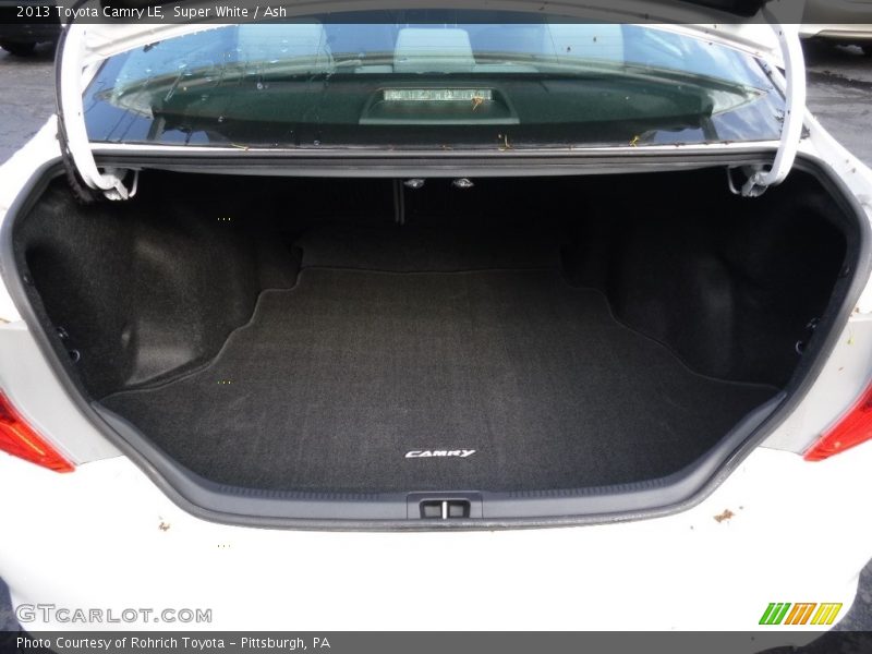 Super White / Ash 2013 Toyota Camry LE
