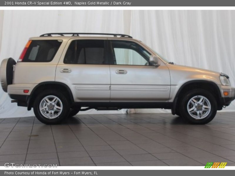 Naples Gold Metallic / Dark Gray 2001 Honda CR-V Special Edition 4WD