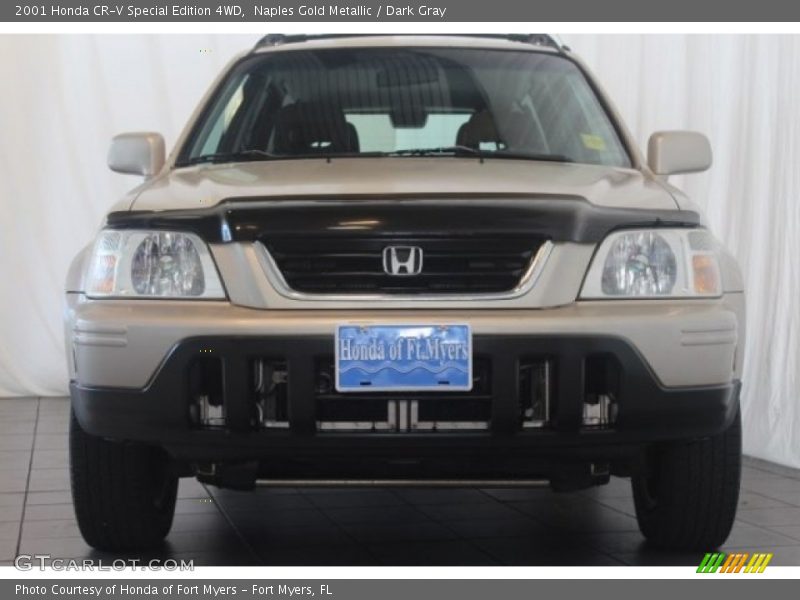 Naples Gold Metallic / Dark Gray 2001 Honda CR-V Special Edition 4WD