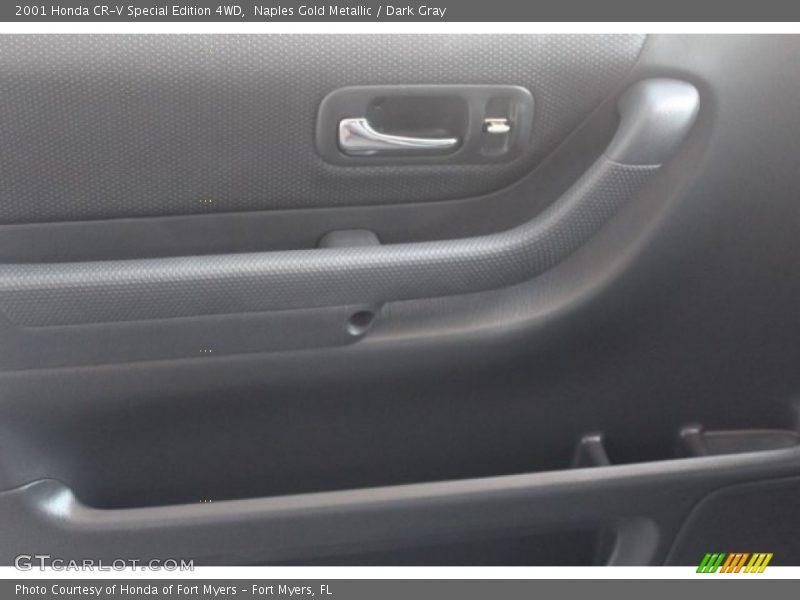 Naples Gold Metallic / Dark Gray 2001 Honda CR-V Special Edition 4WD