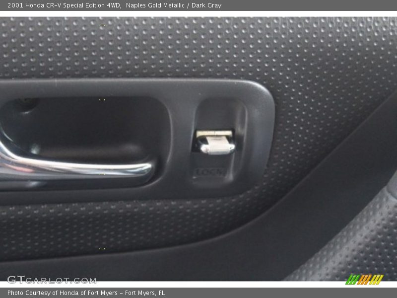 Naples Gold Metallic / Dark Gray 2001 Honda CR-V Special Edition 4WD