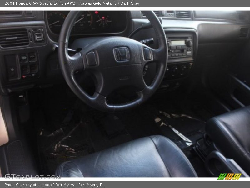 Naples Gold Metallic / Dark Gray 2001 Honda CR-V Special Edition 4WD
