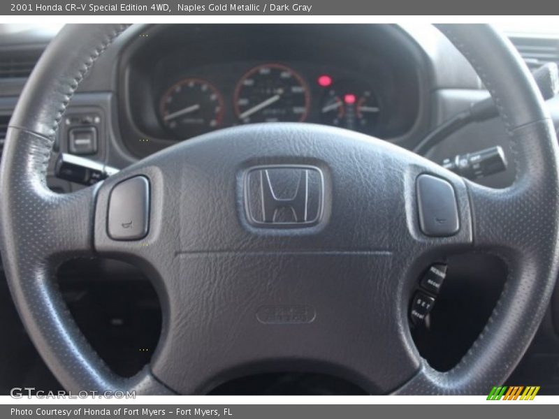 Naples Gold Metallic / Dark Gray 2001 Honda CR-V Special Edition 4WD