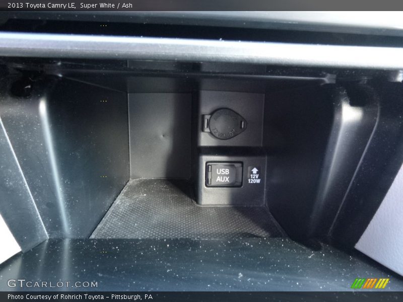 Super White / Ash 2013 Toyota Camry LE