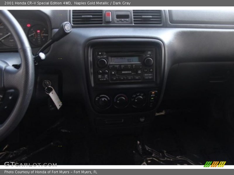 Naples Gold Metallic / Dark Gray 2001 Honda CR-V Special Edition 4WD