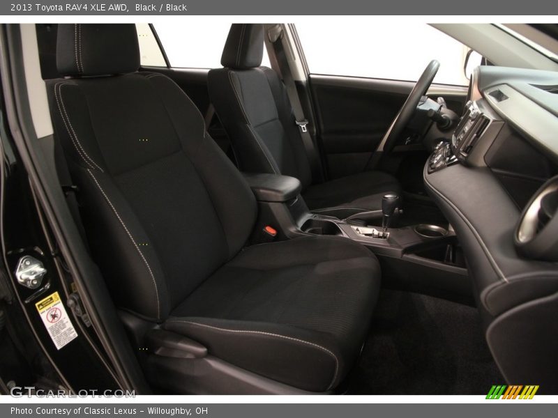 Black / Black 2013 Toyota RAV4 XLE AWD
