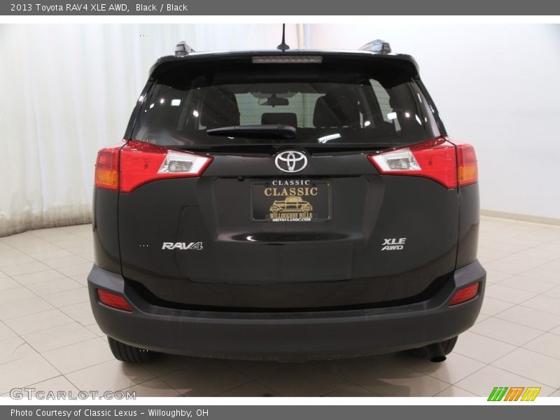 Black / Black 2013 Toyota RAV4 XLE AWD