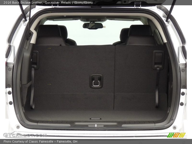 Quicksilver Metallic / Ebony/Ebony 2016 Buick Enclave Leather