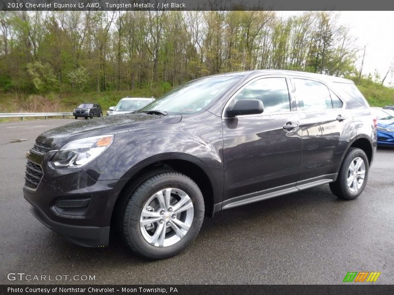 Tungsten Metallic / Jet Black 2016 Chevrolet Equinox LS AWD