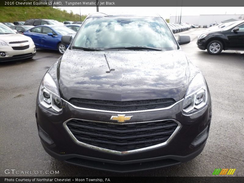 Tungsten Metallic / Jet Black 2016 Chevrolet Equinox LS AWD