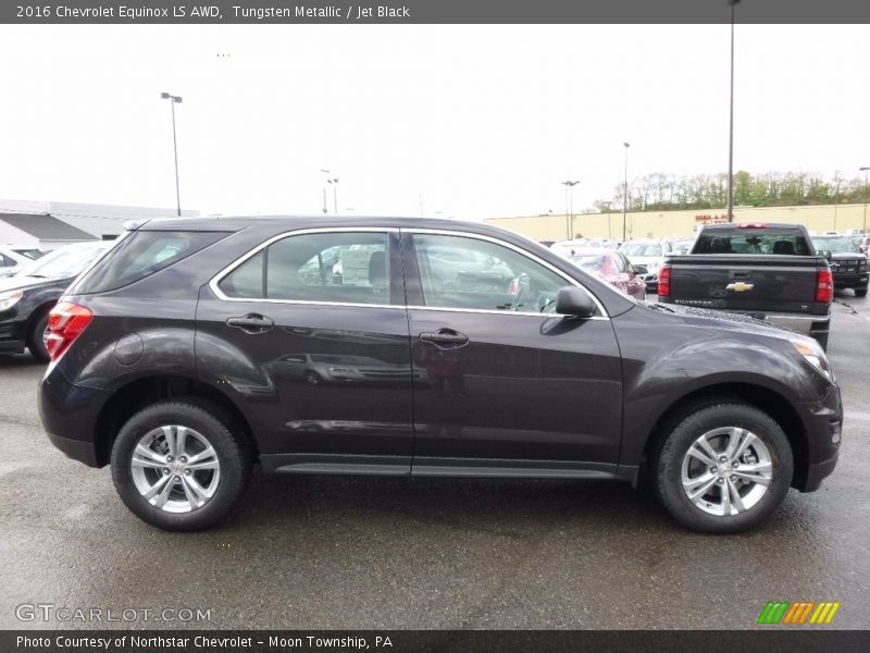Tungsten Metallic / Jet Black 2016 Chevrolet Equinox LS AWD