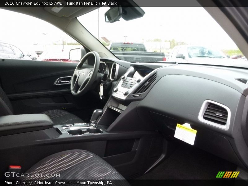 Tungsten Metallic / Jet Black 2016 Chevrolet Equinox LS AWD