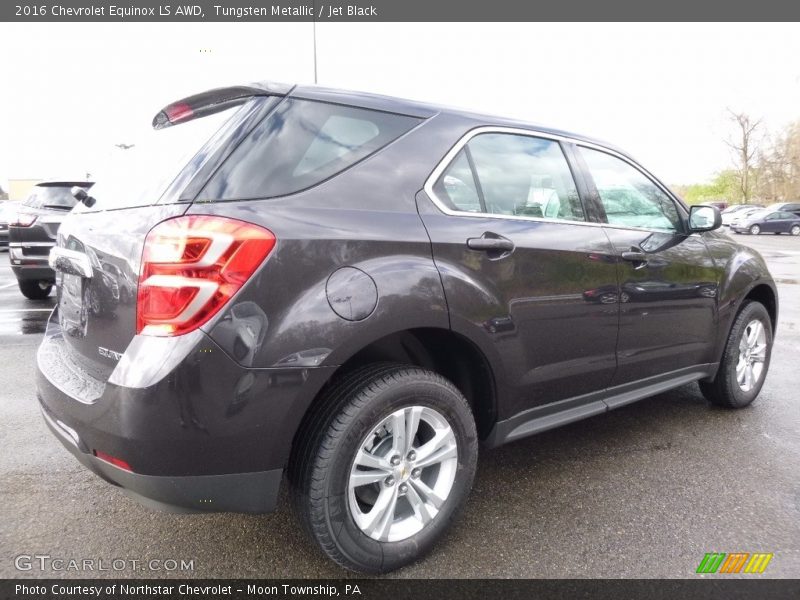 Tungsten Metallic / Jet Black 2016 Chevrolet Equinox LS AWD