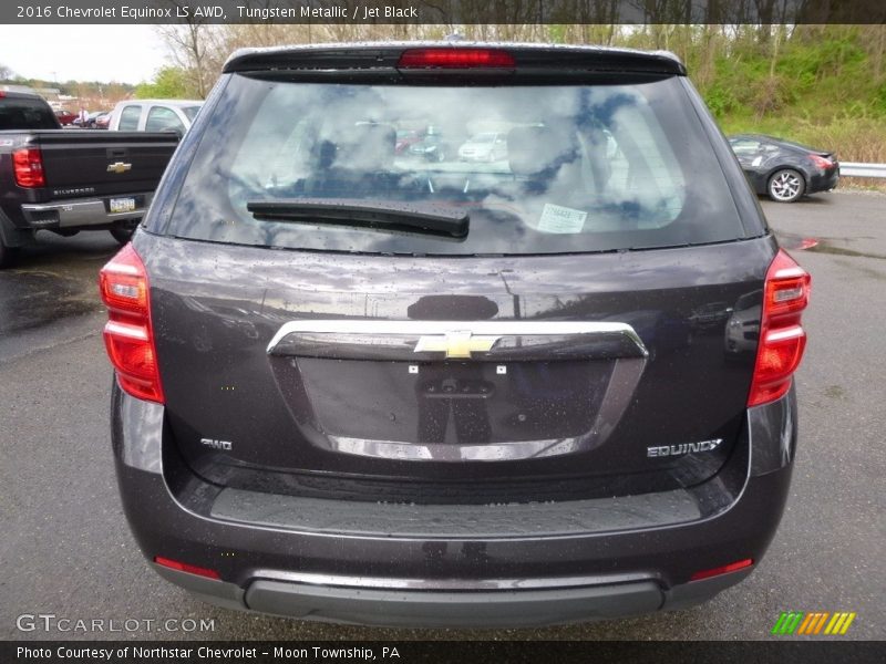 Tungsten Metallic / Jet Black 2016 Chevrolet Equinox LS AWD