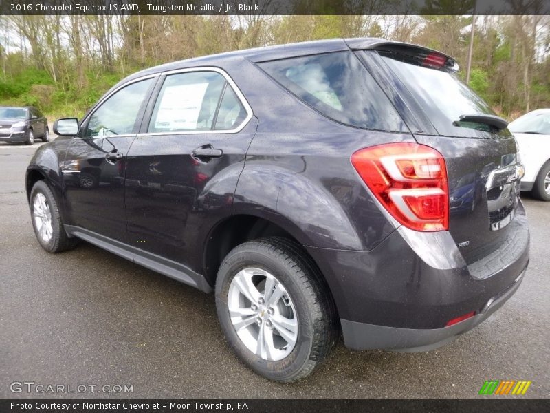 Tungsten Metallic / Jet Black 2016 Chevrolet Equinox LS AWD