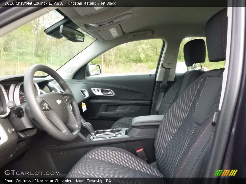 Tungsten Metallic / Jet Black 2016 Chevrolet Equinox LS AWD