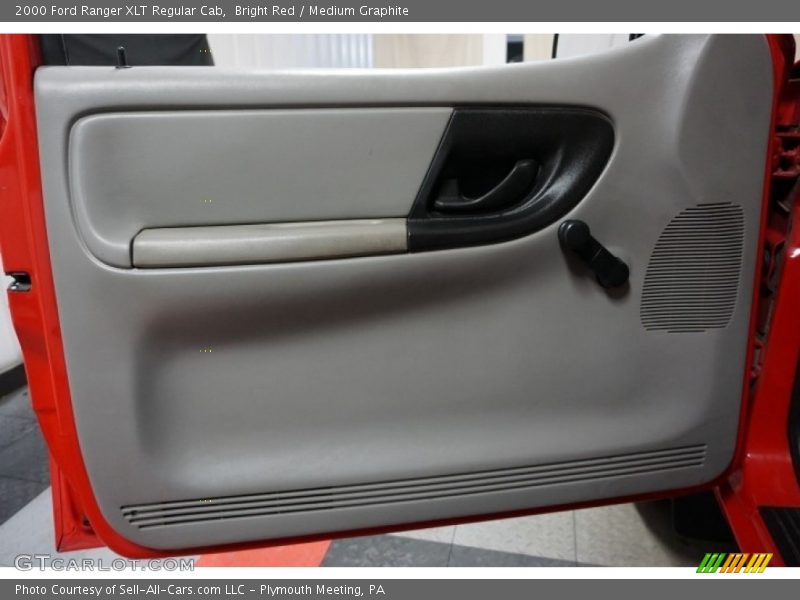 Bright Red / Medium Graphite 2000 Ford Ranger XLT Regular Cab