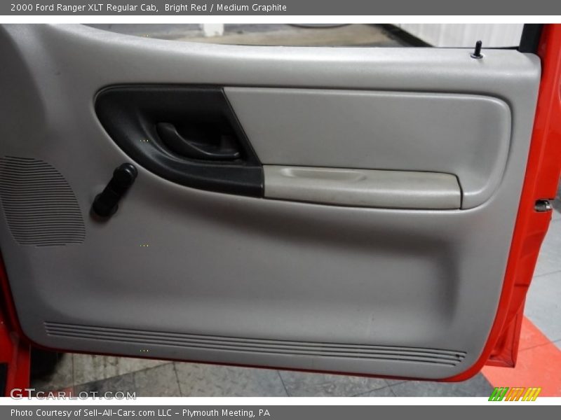 Bright Red / Medium Graphite 2000 Ford Ranger XLT Regular Cab