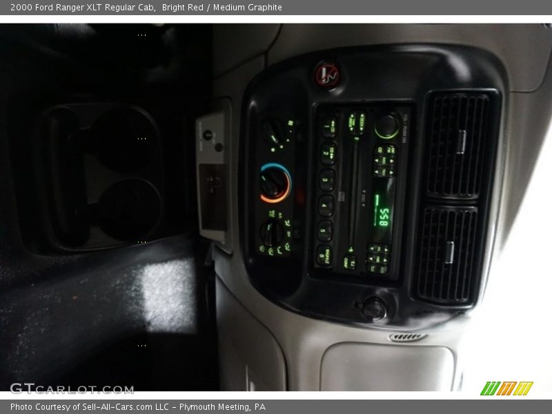 Bright Red / Medium Graphite 2000 Ford Ranger XLT Regular Cab