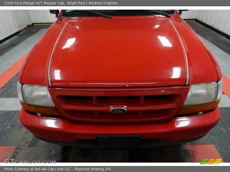 Bright Red / Medium Graphite 2000 Ford Ranger XLT Regular Cab