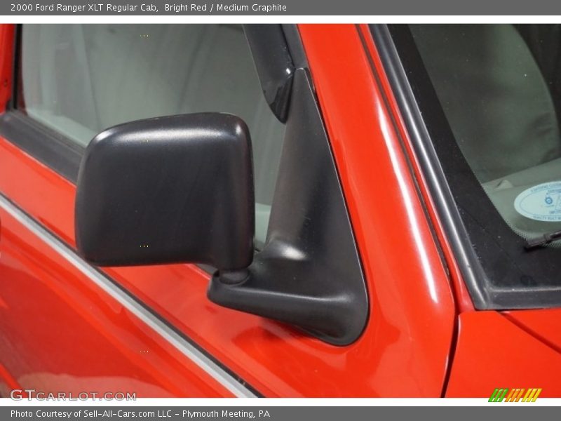 Bright Red / Medium Graphite 2000 Ford Ranger XLT Regular Cab